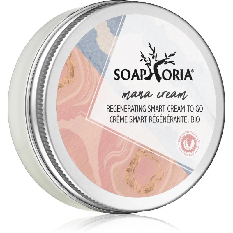 Soaphoria Organic Mana Cream - Regenerating Cream To Go vlažilno maslo za roke 50 ml