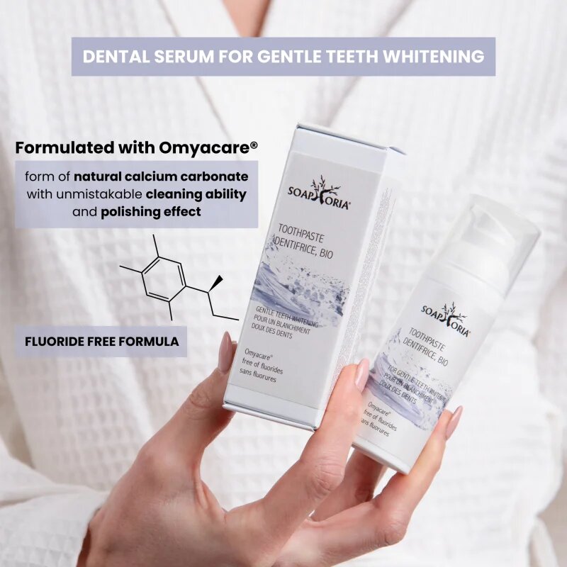 Soaphoria Royal Tooth Serum serum za nežno beljenje zob in zaščito zobne sklenine 50 ml