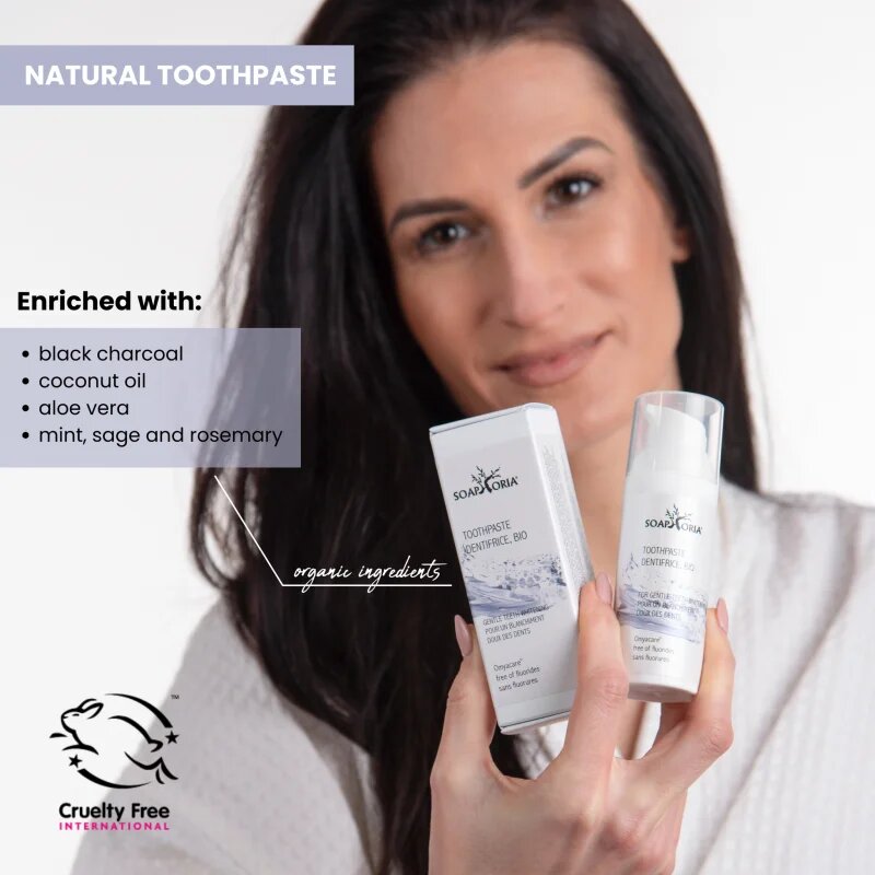 Soaphoria Royal Tooth Serum serum za nežno beljenje zob in zaščito zobne sklenine 50 ml