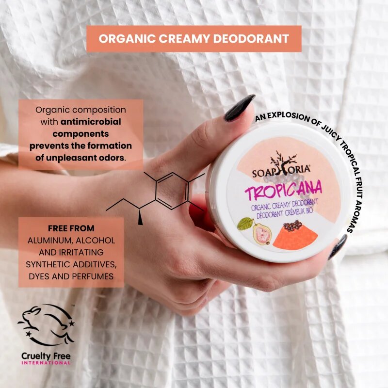 Soaphoria Tropicana Organic Creamy Deodorant organski kremasti deodorant 50 ml