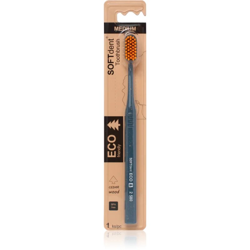 SOFTdent ECO Medium zobna ščetka 1 kos