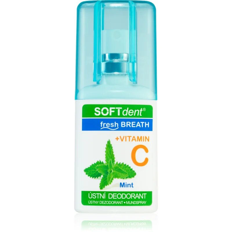 SOFTdent Fresh Mint ustna voda za dolgotrajen svež dah 20 ml