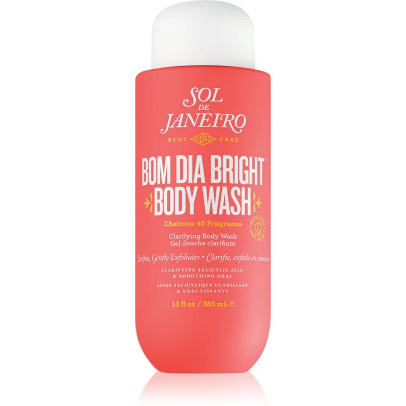 Sol de Janeiro Bom Dia™ Bright Body Wash eksfoliacijski gel za prhanje z gladilnim učinkom 385 ml