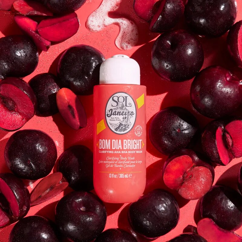 Sol de Janeiro Bom Dia™ Bright Body Wash eksfoliacijski gel za prhanje z gladilnim učinkom 385 ml