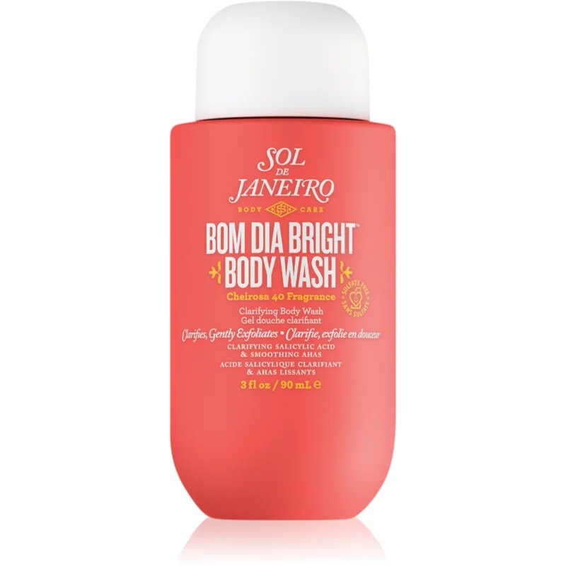 Sol de Janeiro Bom Dia™ Bright Body Wash eksfoliacijski gel za prhanje z gladilnim učinkom 90 ml