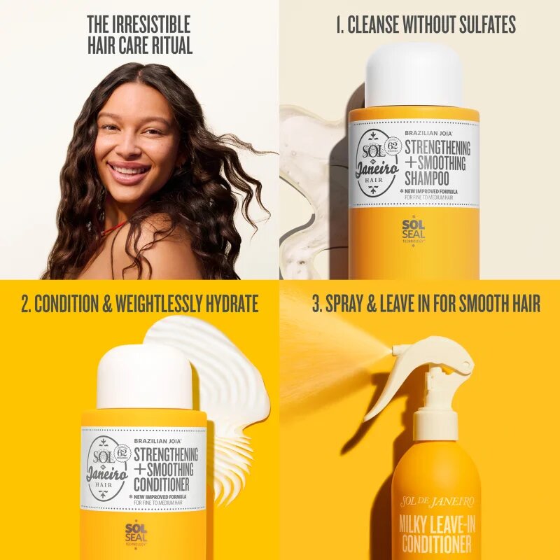 Sol de Janeiro Brazilian Joia™ Shampoo šampon za glajenje in obnovo poškodovanih las 295 ml