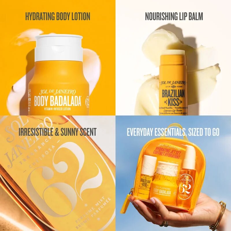 Sol de Janeiro Hydrating Jet Set Potovalni set za ženske