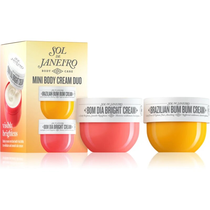 Sol de Janeiro Mini Body Cream Duo darilni set 2x25 ml