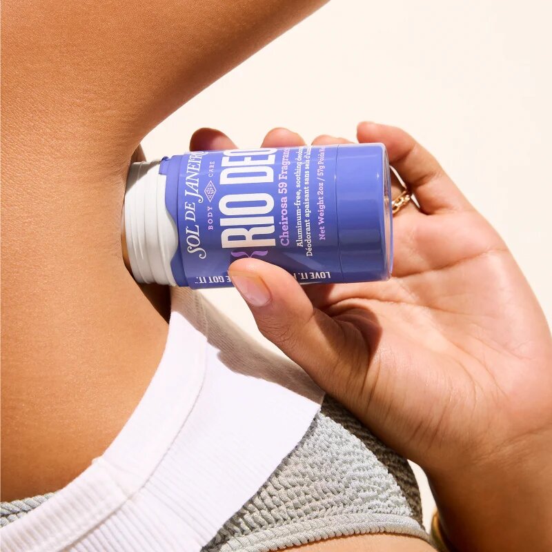 Sol de Janeiro Rio Deo Aluminium-Free Deodorant Cheirosa 59 trdi deodorant brez aluminijevih soli nadomestno polnilo 57 ml
