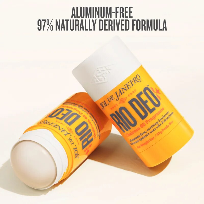 Sol de Janeiro Rio Deo Aluminium-Free Deodorant Cheirosa 62™ trdi deodorant brez aluminijevih soli 57 g