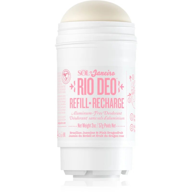 Sol de Janeiro Rio Deo Aluminium-Free Deodorant Cheirosa 68 trdi deodorant brez aluminijevih soli nadomestno polnilo 57 g