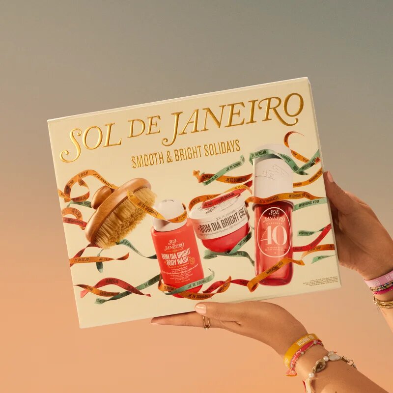 Sol de Janeiro Smooth & Bright Solidays darilni set za ženske