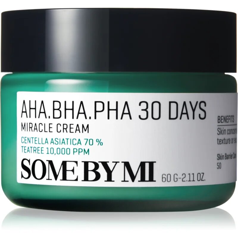 Some By Mi AHA∙BHA∙PHA 30 Days Miracle Cream multiaktivna krema s pomirjajočim učinkom 60 ml