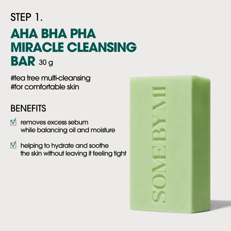 Some By Mi AHA∙BHA∙PHA 30 Days Miracle Starter Kit set za problematično kožo akne
