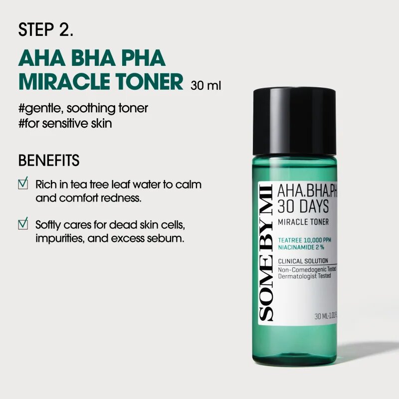 Some By Mi AHA∙BHA∙PHA 30 Days Miracle Starter Kit set za problematično kožo akne