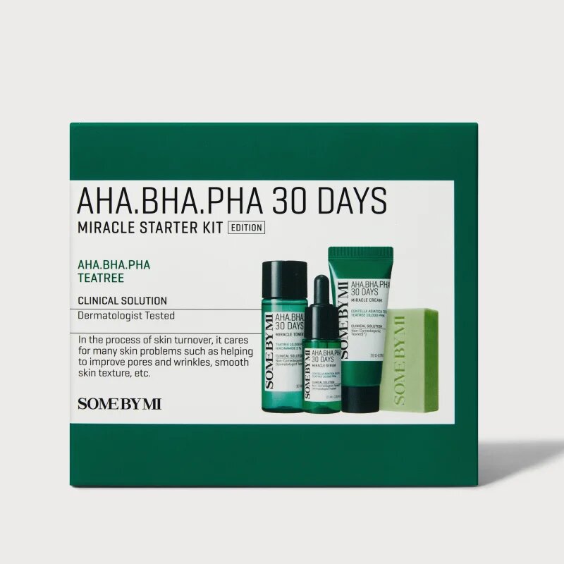 Some By Mi AHA∙BHA∙PHA 30 Days Miracle Starter Kit set za problematično kožo akne