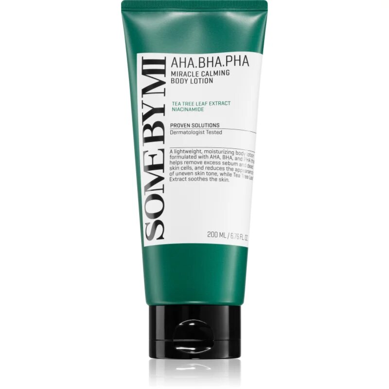 Some By Mi AHA∙BHA∙PHA Calming Body Lotion hranilna krema za telo s pomirjajočim učinkom 200 ml