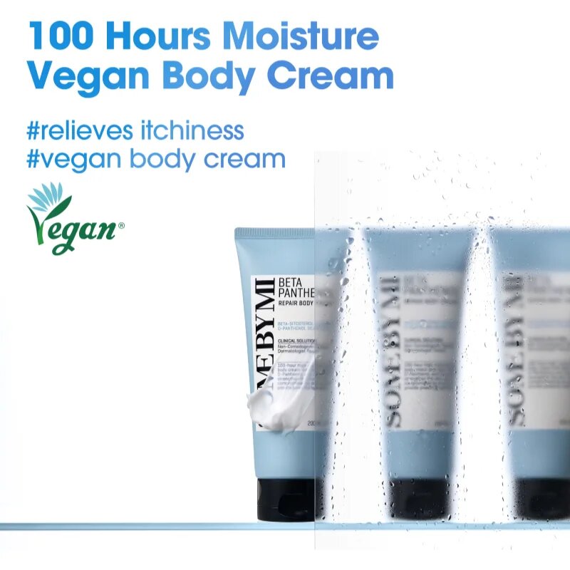 Some By Mi Beta Panthenol Repair Body Cream vlažilna krema za telo s pomirjajočim učinkom 200 ml