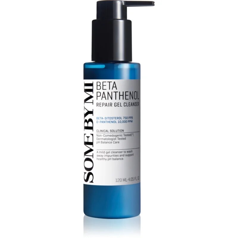 Some By Mi Beta Panthenol Repair Gel Cleanser nežni čistilni gel za občutljivo kožo 120 ml