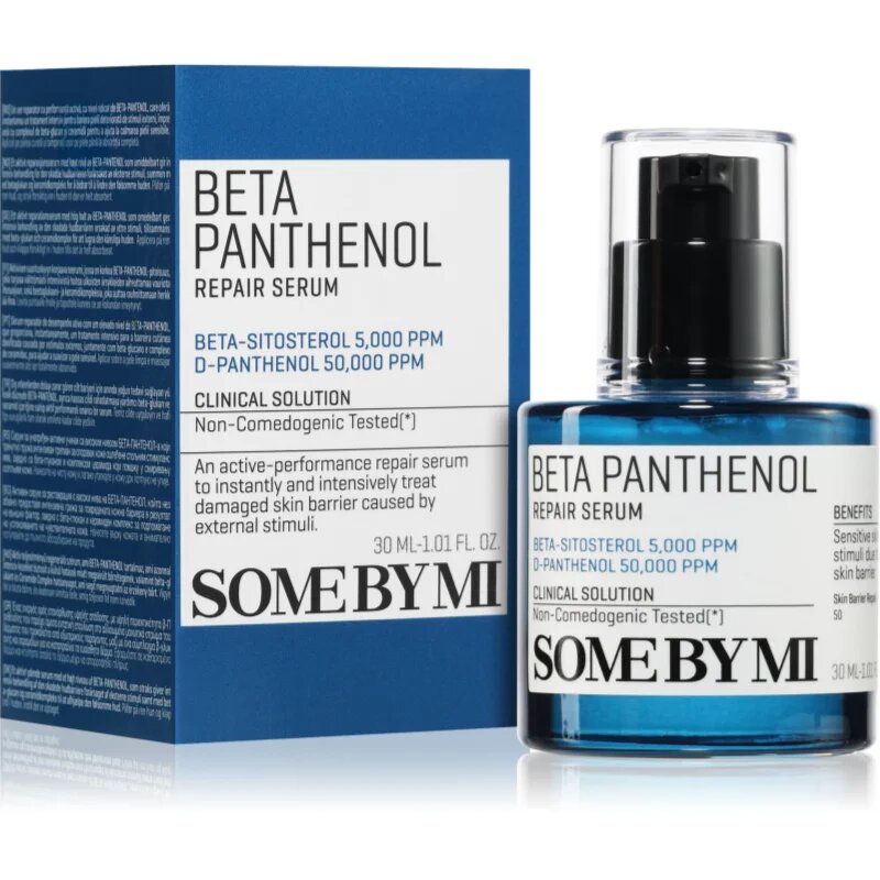 Some By Mi Beta Panthenol Repair Serum pomirjajoči vlažilni serum za občutljivo kožo 30 ml