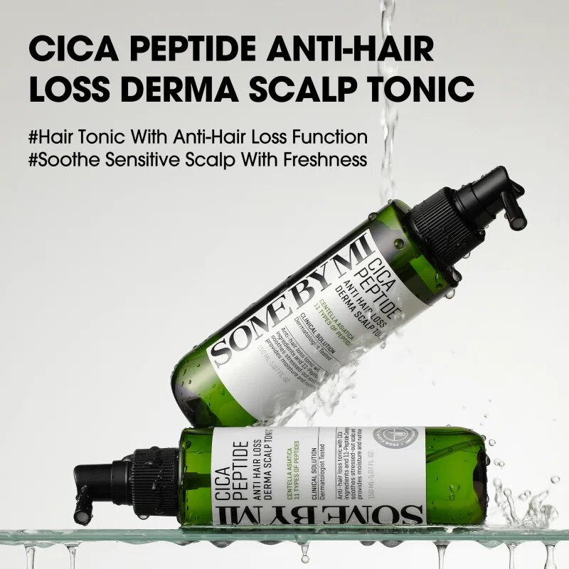 Some By Mi Cica Peptide Derma Scalp Tonic vlažilni in hranilni tonik proti izpadanju las 150 ml