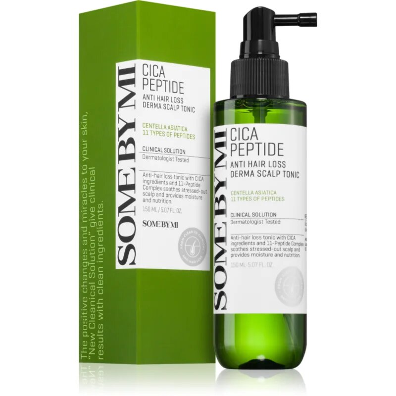 Some By Mi Cica Peptide Derma Scalp Tonic vlažilni in hranilni tonik proti izpadanju las 150 ml