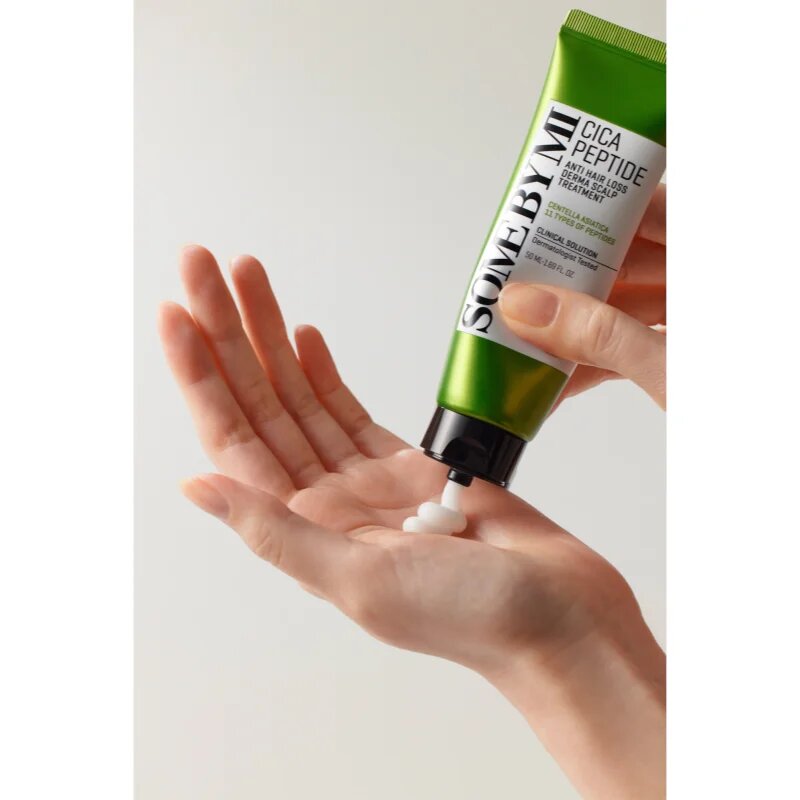 Some By Mi Cica Peptide Derma Scalp Treatment vlažilni in pomirjajoči balzam proti izpadanju las 50 ml