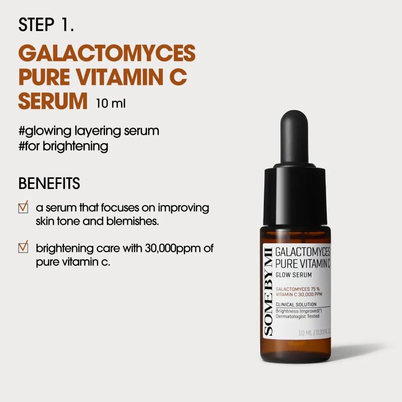 Some By Mi Galactomyces Brightening Trial Kit Potovalni set za osvetljevanje kože in hidratacijo