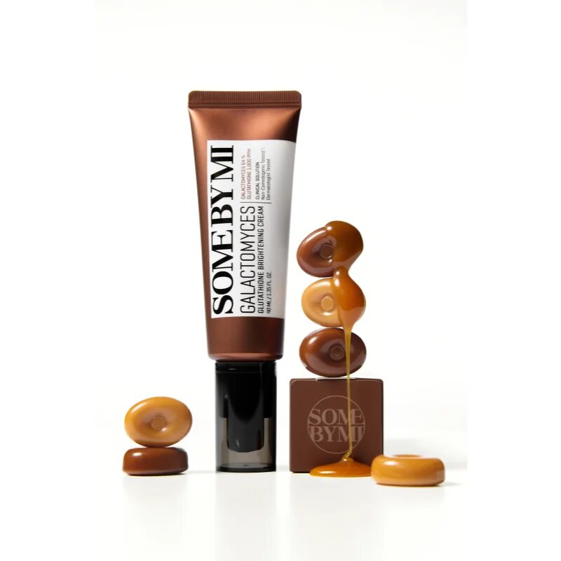 Some By Mi Galactomyces Glutathione Brightening Cream revitalizacijska in posvetlitvena krema za poenotenje tona kože 40 ml