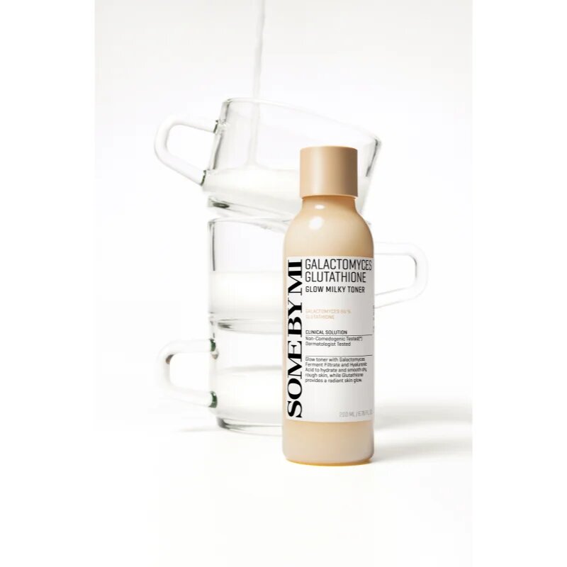 Some By Mi Galactomyces Glutathione Glow Milky Toner mehčalni in vlažilni tonik za osvetlitev kože 200 ml