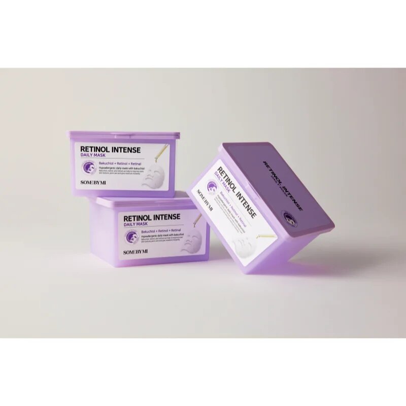Some By Mi Retinol Intense Daily Mask maska iz platna proti gubam veliko pakiranje 30 kos