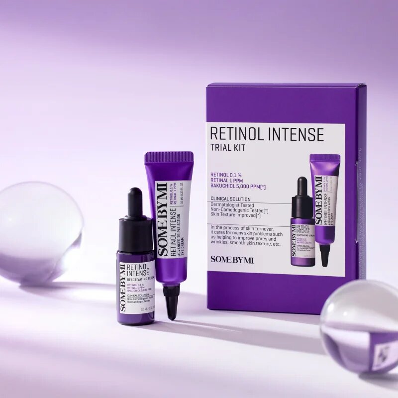 Some By Mi Retinol Intense Trial Kit Potovalni set za posvetlitev in zgladitev kože