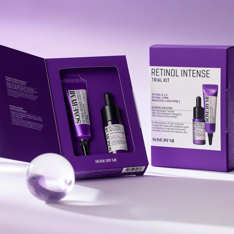 Some By Mi Retinol Intense Trial Kit Potovalni set za posvetlitev in zgladitev kože
