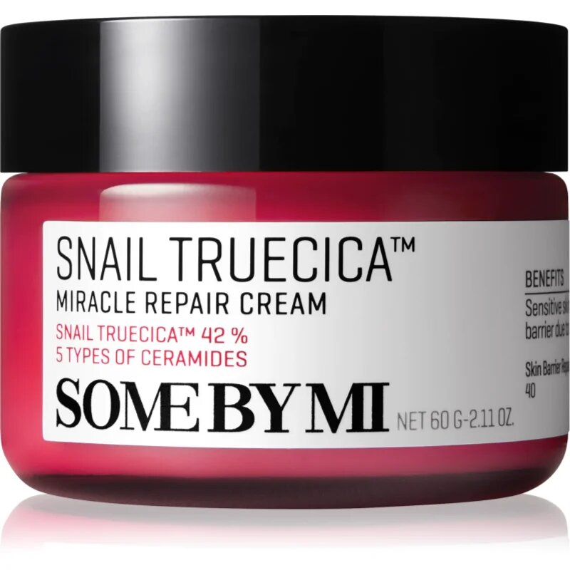 Some By Mi Snail Truecica Miracle Repair Cream pomirjevalna in vlažilna krema 60 g