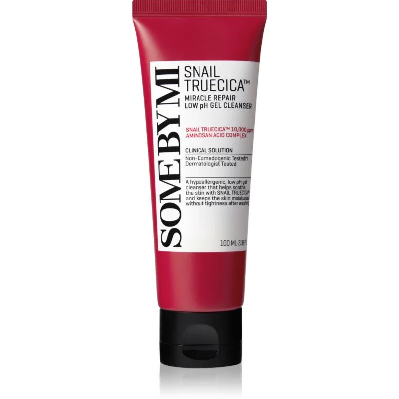 Some By Mi Snail Truecica Miracle Repair Low pH Cel Cleanser pomirjevalni čistilni gel za mastno in problematično kožo 100 ml