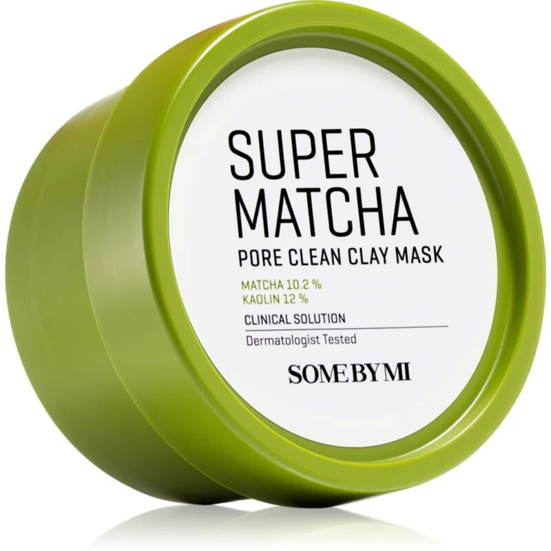 Some By Mi Super Matcha Pore Clean Clay Mask čistilna maska za obraz iz ilovice za zmanjšanje por 100 g