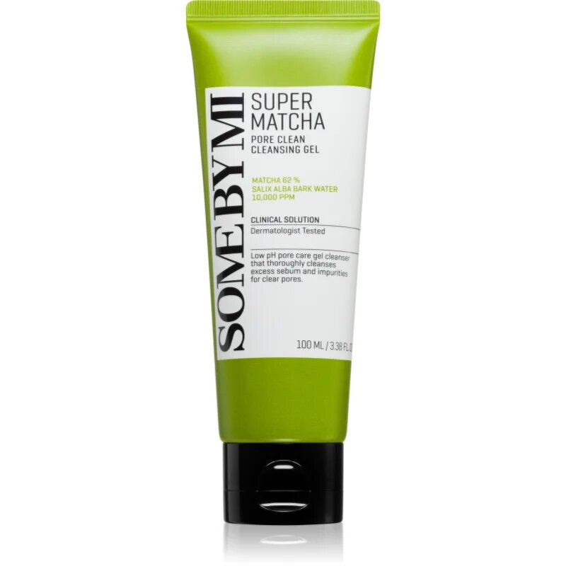 Some By Mi Super Matcha Pore Clean Cleansing Gel nežni čistilni gel za razširjene pore 100 ml