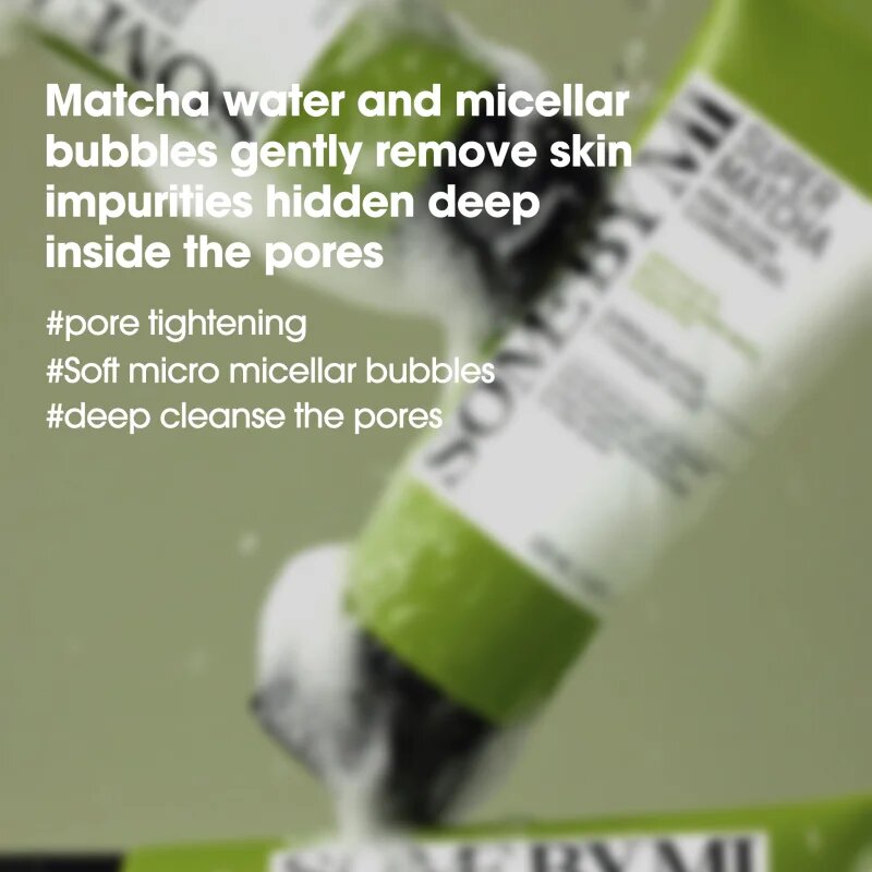 Some By Mi Super Matcha Pore Clean Cleansing Gel nežni čistilni gel za razširjene pore 100 ml