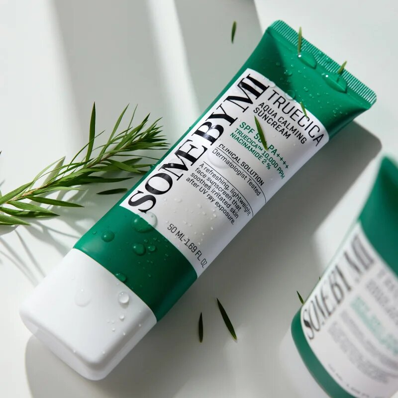 Some By Mi Truecica Aqua Calming Suncream pomirjevalna zaščitna emulzija SPF 50+ 50 ml
