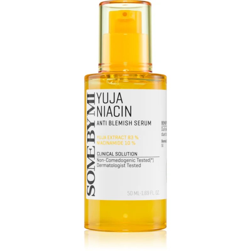 Some By Mi Yuja Niacin Anti Blemish Serum posvetlitveni in vlažilni serum za kožo s hiperpigmentacijo 50 ml