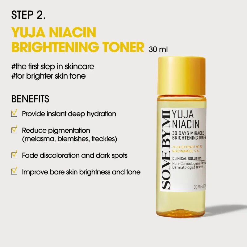Some By Mi Yuja Niacin Anti Blemish Starter Kit Potovalni set za poenotenje tona kože