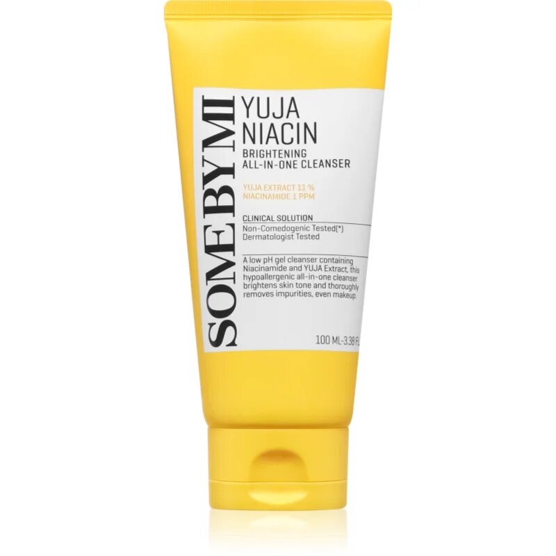 Some By Mi Yuja Niacin Brightening All in One Cleanser posvetlitvena čistilna pena za občutljivo kožo 100 ml