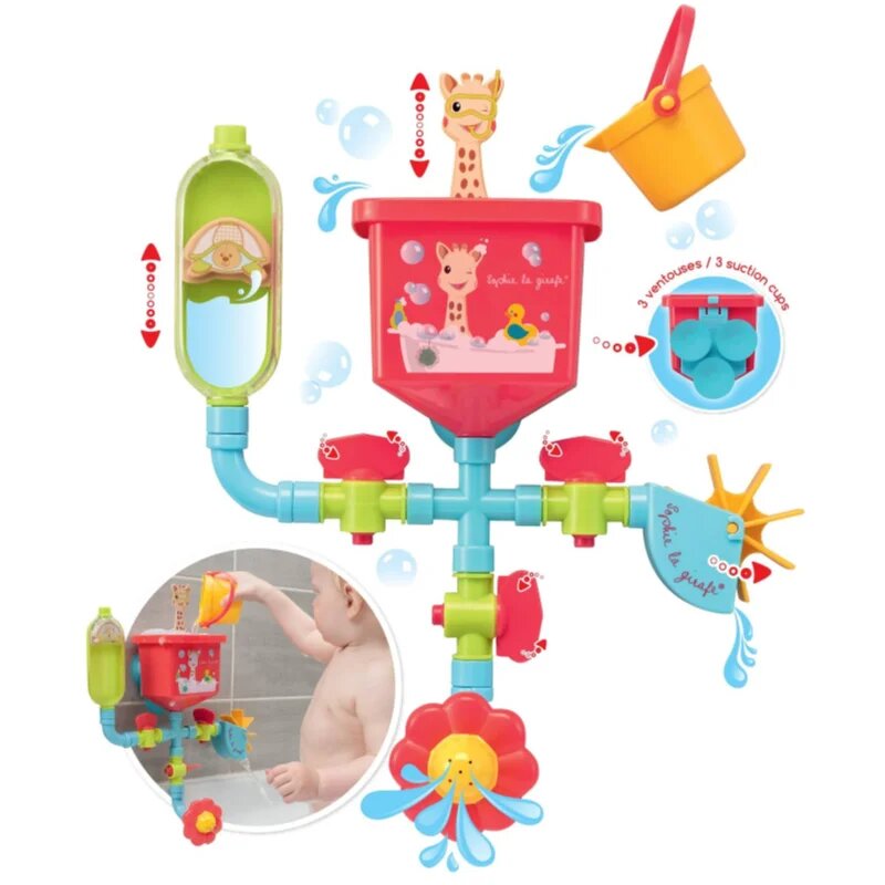 Sophie La Girafe Vulli Bath Toy igrača za v vodo 12m+ 1 kos