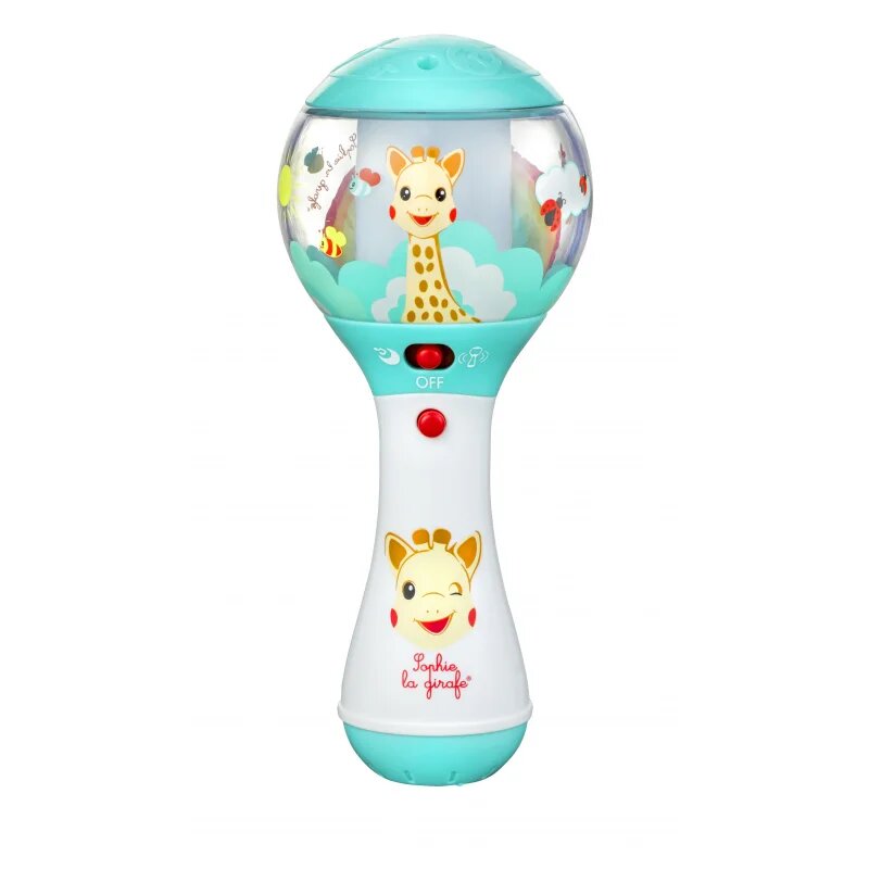 Sophie La Girafe Vulli Electronic Rattle elektronska ropotuljica 3m+ 1 kos