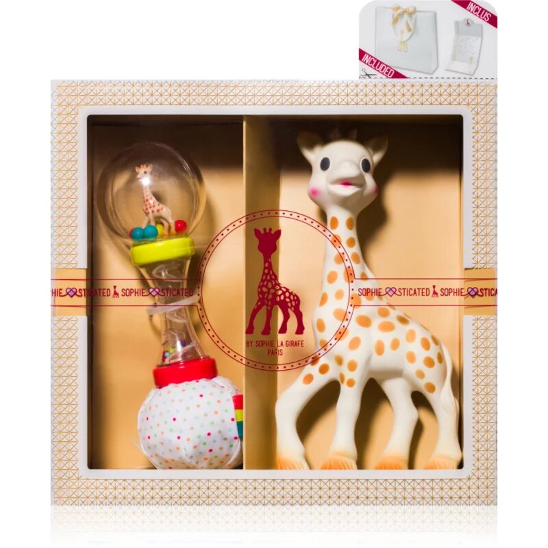 Sophie La Girafe Vulli Gift Set darilni set za otroke od rojstva 3m+