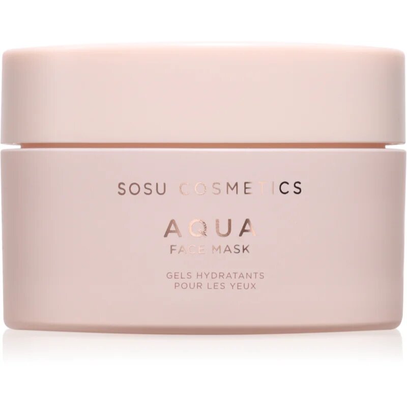 SOSU Cosmetics Aqua Face Mask intenzivno vlažilna maska za obraz 50 g