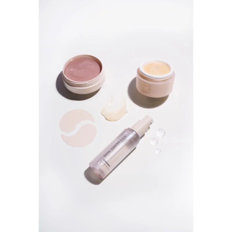 SOSU Cosmetics Aqua Face Mask intenzivno vlažilna maska za obraz 50 g