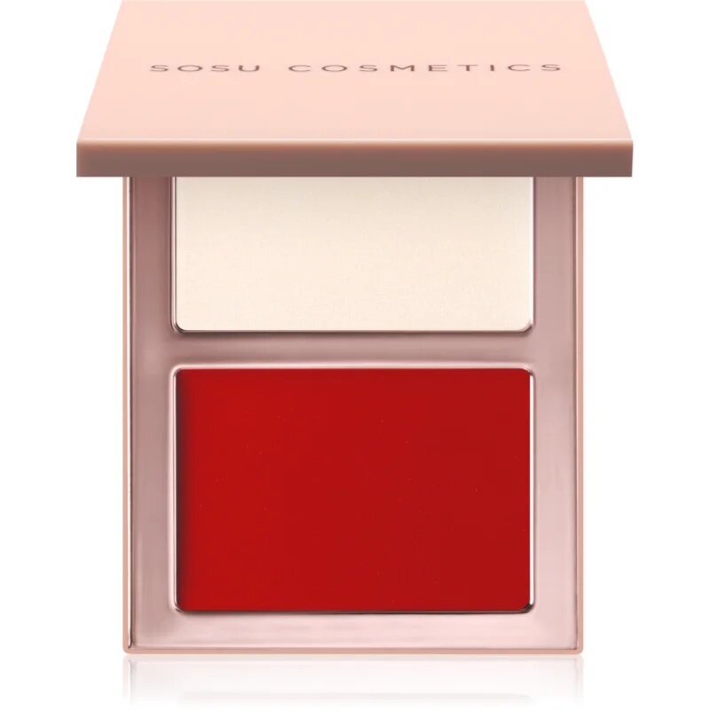 SOSU Cosmetics Blush and Glow Duo kremasto rdečilo in osvetljevalec 2x4 g