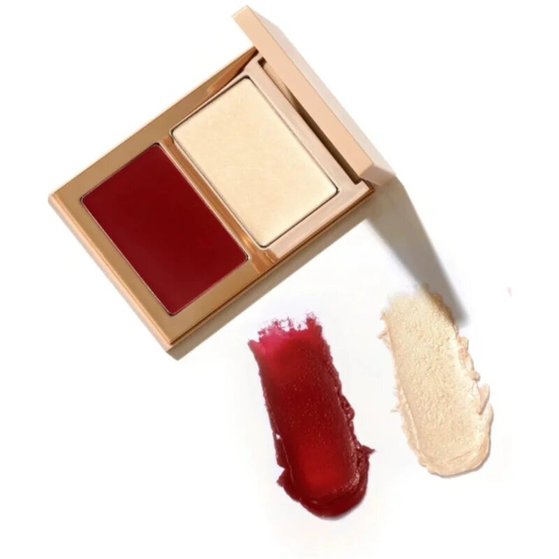SOSU Cosmetics Blush and Glow Duo kremasto rdečilo in osvetljevalec 2x4 g