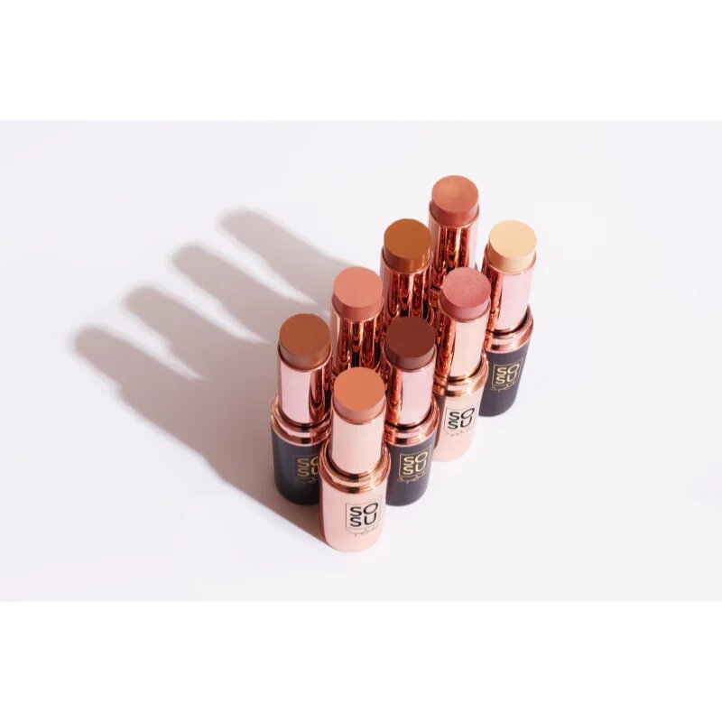 SOSU Cosmetics Blush On The Go kremasto rdečilo v paličici odtenek 01 Blush Rose 72 g